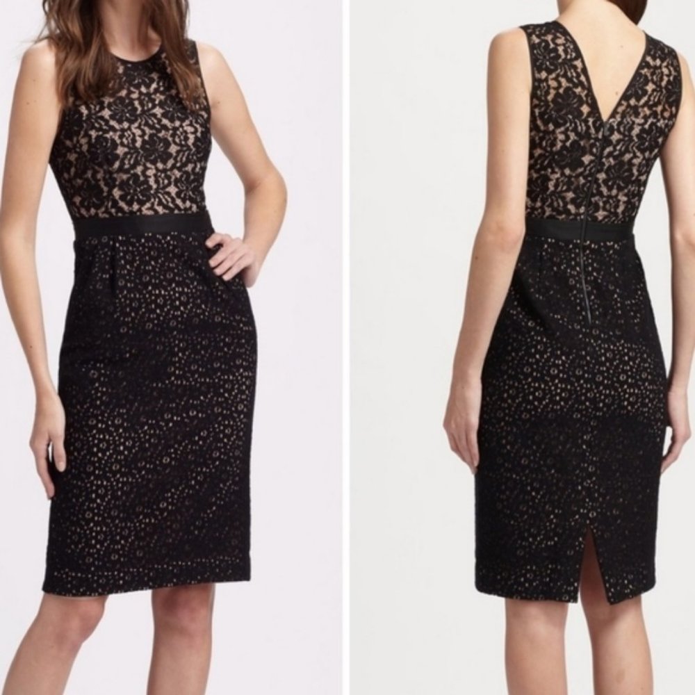 BCBGMaxAzria cocktail dress.